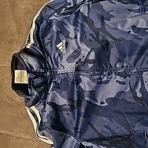 Adidas zip up track jacket